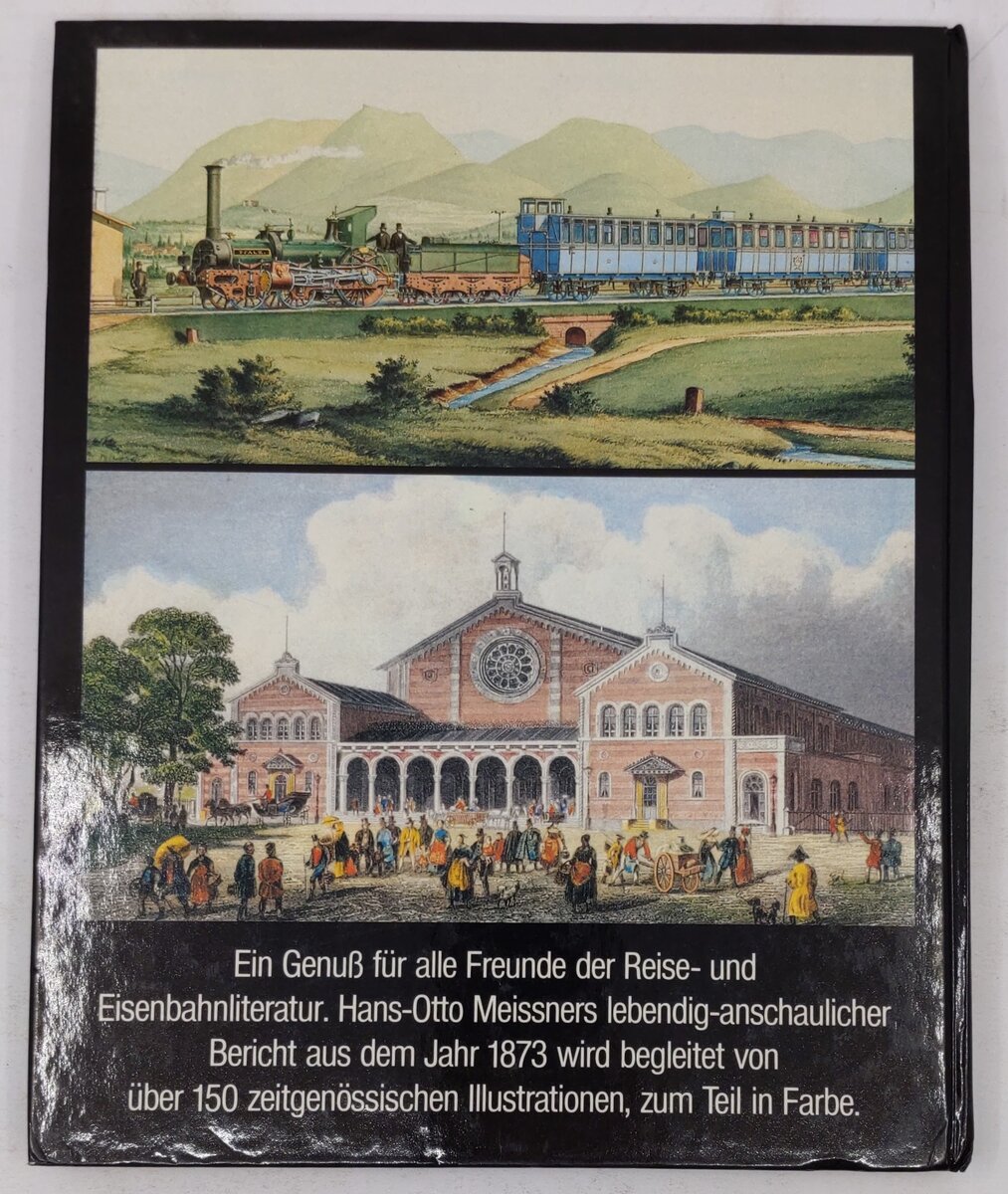 Erster Klasse in den Wilden Westen Hardcover Book By Hans-Otto Meissner EX