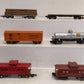 American Flyer Vintage S Gauge Freight Cars:638, 24309, 930, 605, 24403, 928 [6] VG