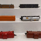American Flyer Vintage S Gauge Freight Cars:638, 24309, 930, 605, 24403, 928 [6] VG