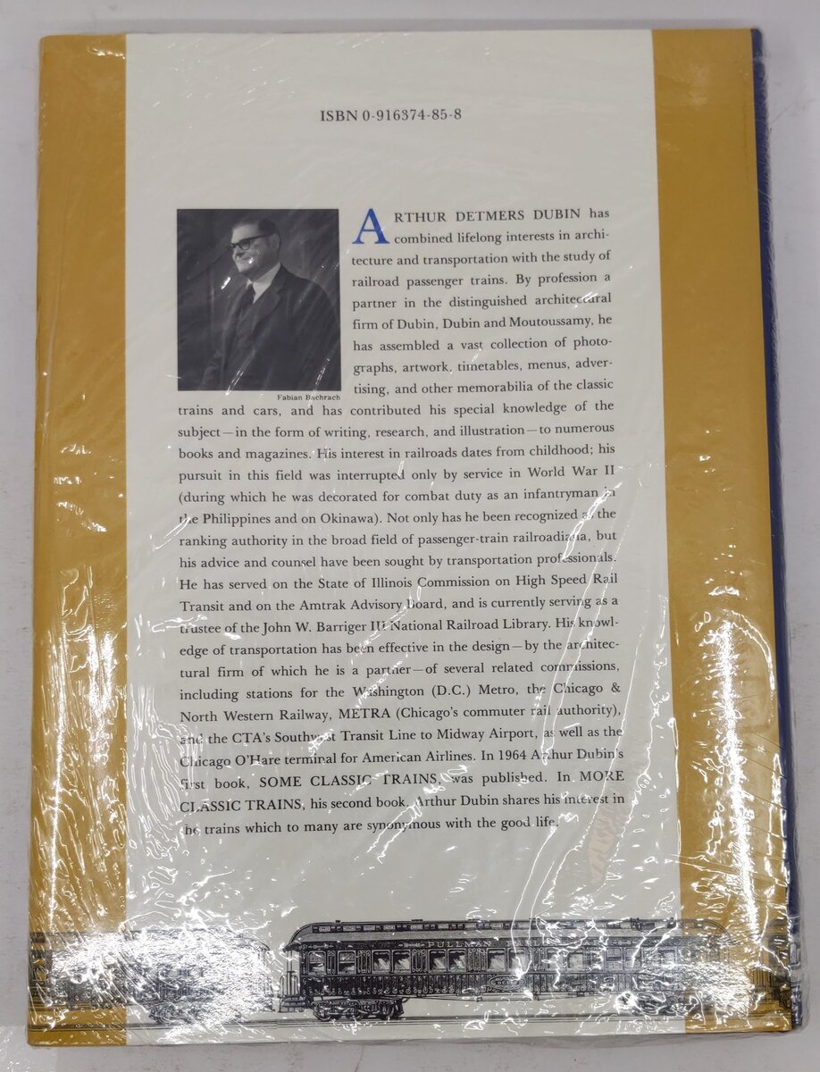 More Classic Trains Hardcover Book By Arthur D. Dubin MT