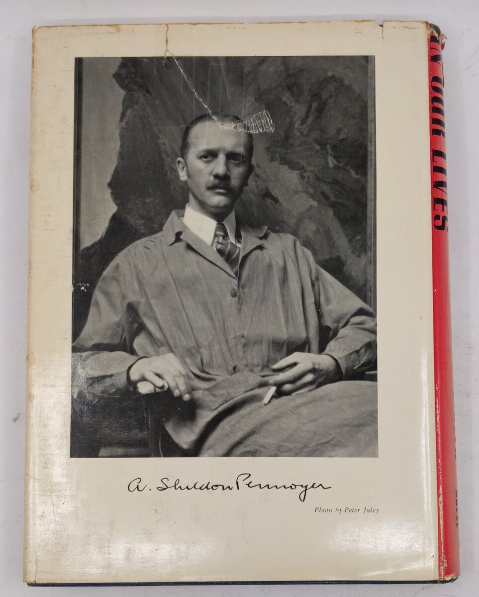 Locomotives in our lives Hardcover Book By Albert Sheldon Pennoyer VG