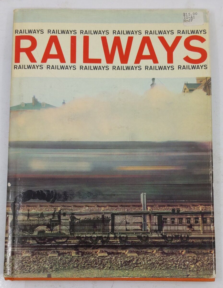 RAILWAY Hardcover Book By Howard Loxton VG