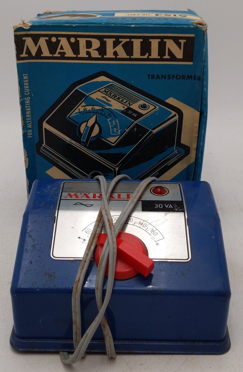 Marklin 6153 Vintage HO 110V Alternating Current Transformer VG/Box
