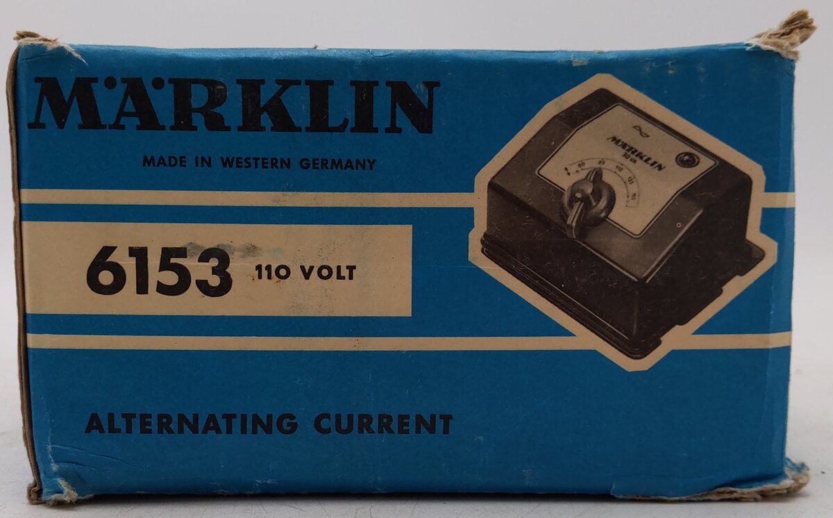 Marklin 6153 Vintage HO 110V Alternating Current Transformer VG/Box