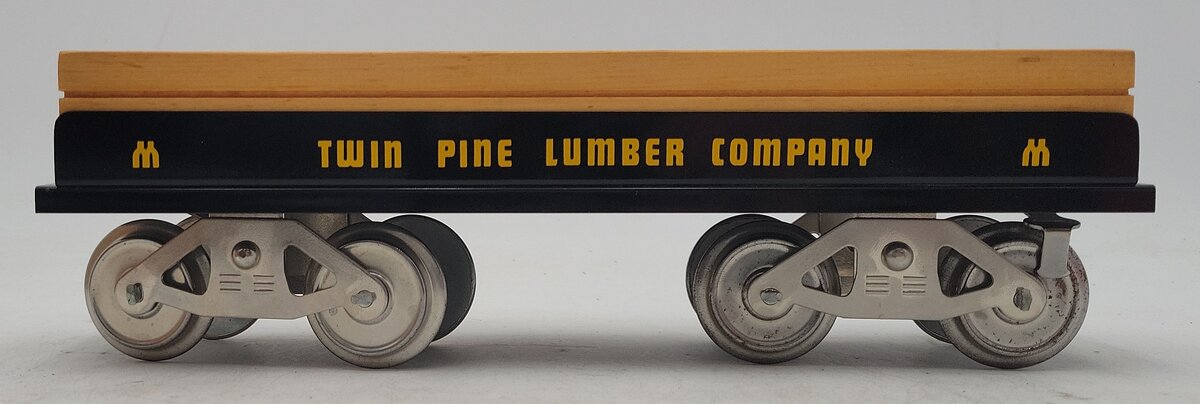 McCoy 251 Standard Gauge Twin Pine Lumber Company Lumber Car EX/Box
