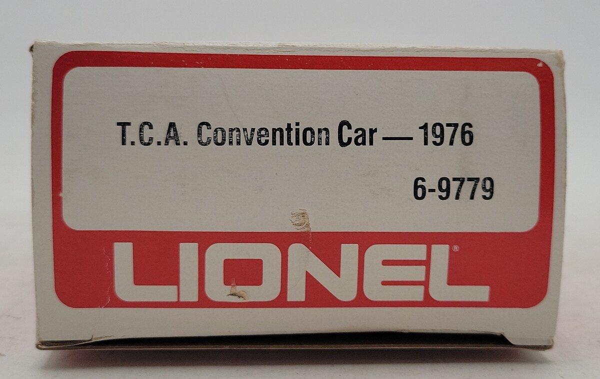 Lionel 6-9779 O Gauge 1976 Philadelphia TCA Convention Car