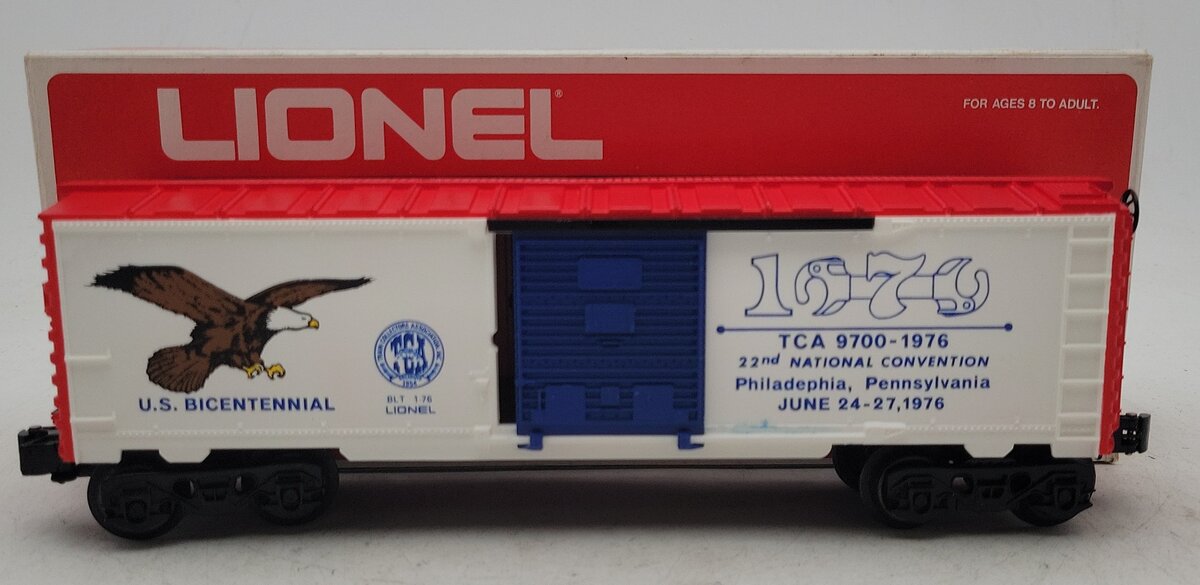 Lionel 6-9779 O Gauge 1976 Philadelphia TCA Convention Car