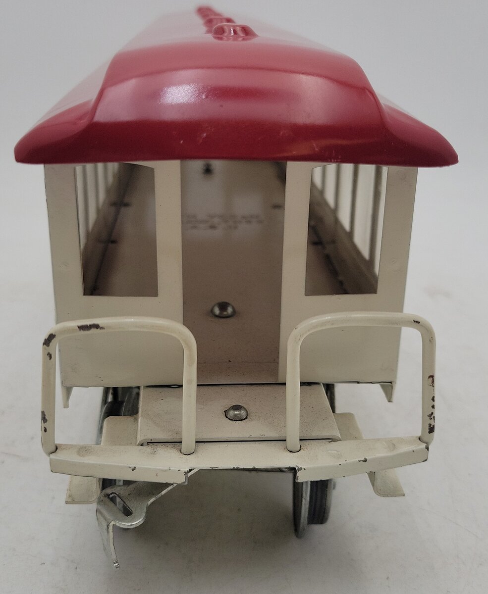 McCoy 255P Standard Gauge Circus Performer Car VG/Box