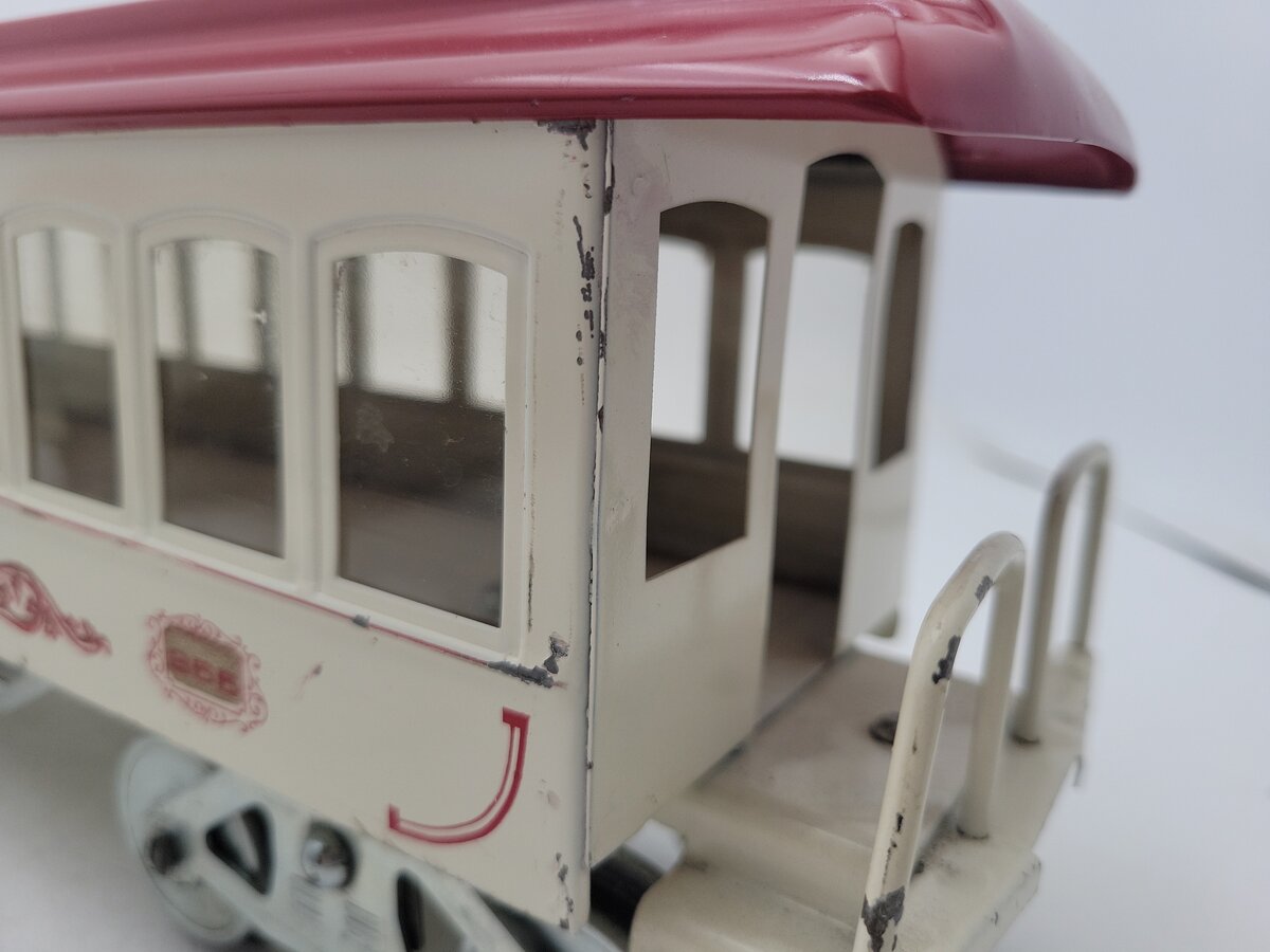 McCoy 255P Standard Gauge Circus Performer Car VG/Box
