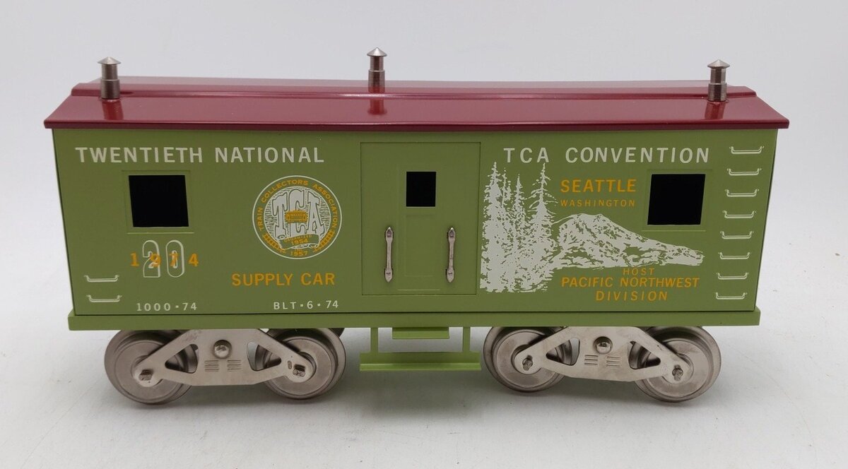 McCoy 1000-74 Standard Gauge TCA 1974 Convention Car EX