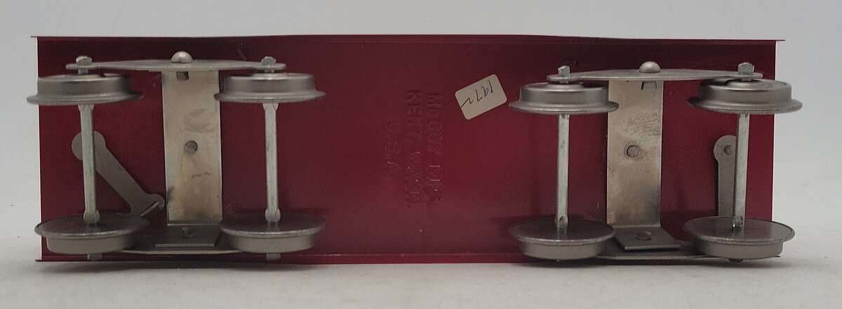 McCoy 1000-72 Standard Gauge TCA 18th National Convention flatcar with bandwagon EX