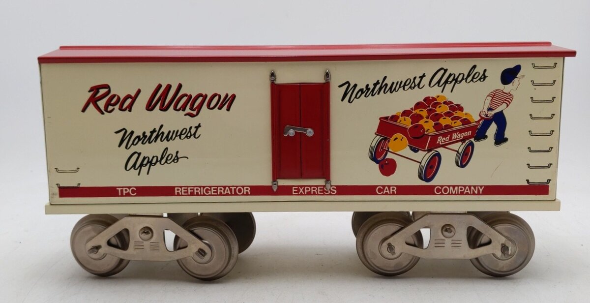 McCoy 288 Standard Gauge Red Wagon NW Apples Reefer NIB