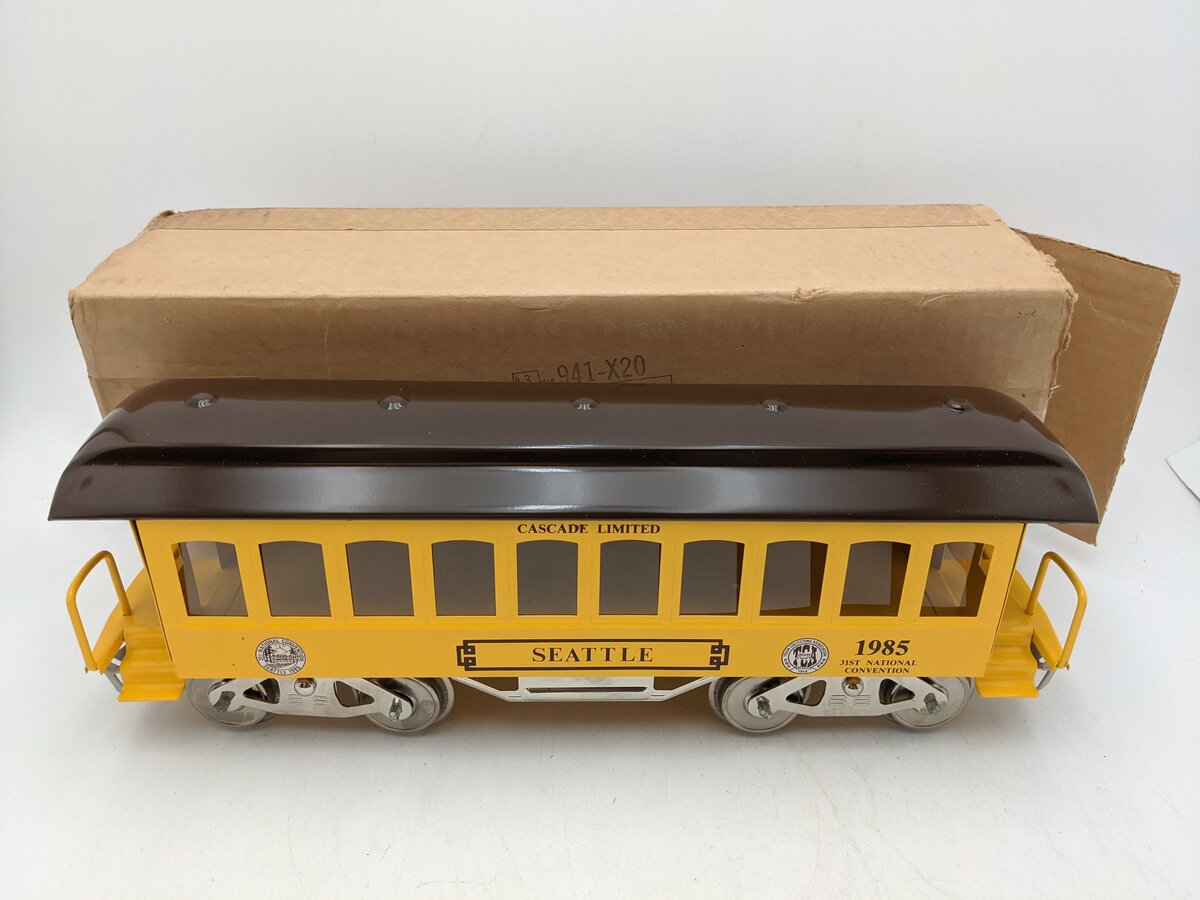 McCoy 1000-85 Standard TCA convention Cascade Limited passenger car EX/Box