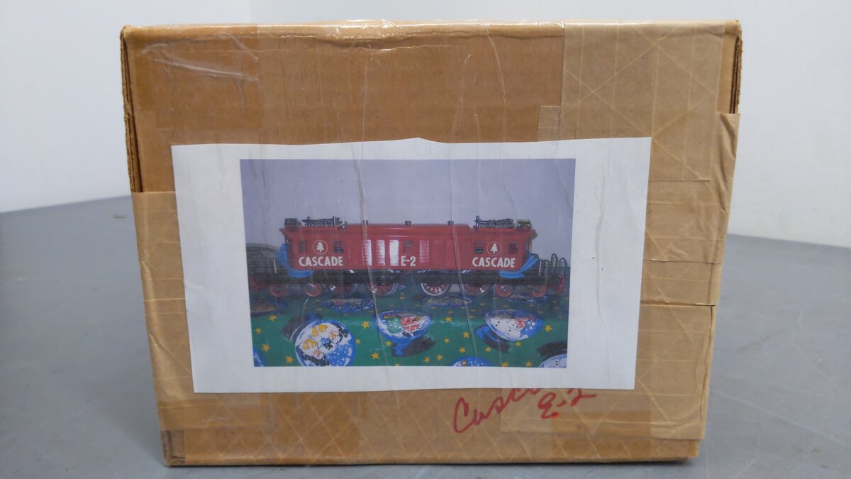 McCoy Standard Gauge 4-4-4-4 Cascade E2 Electric Locomotive MT/Box