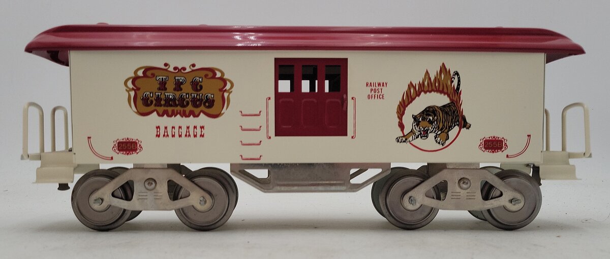 McCoy 255B Standard Gauge Circus Baggage Car EX/Box