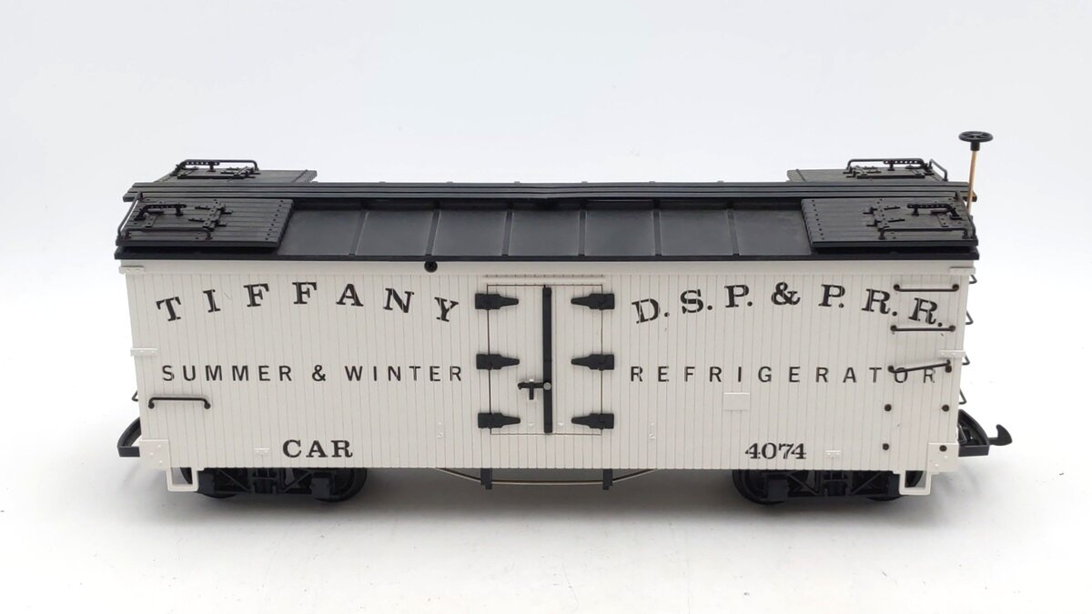 LGB 4074-B02 G Scale Denver, South Park and Pacific Reefer Car EX/Box