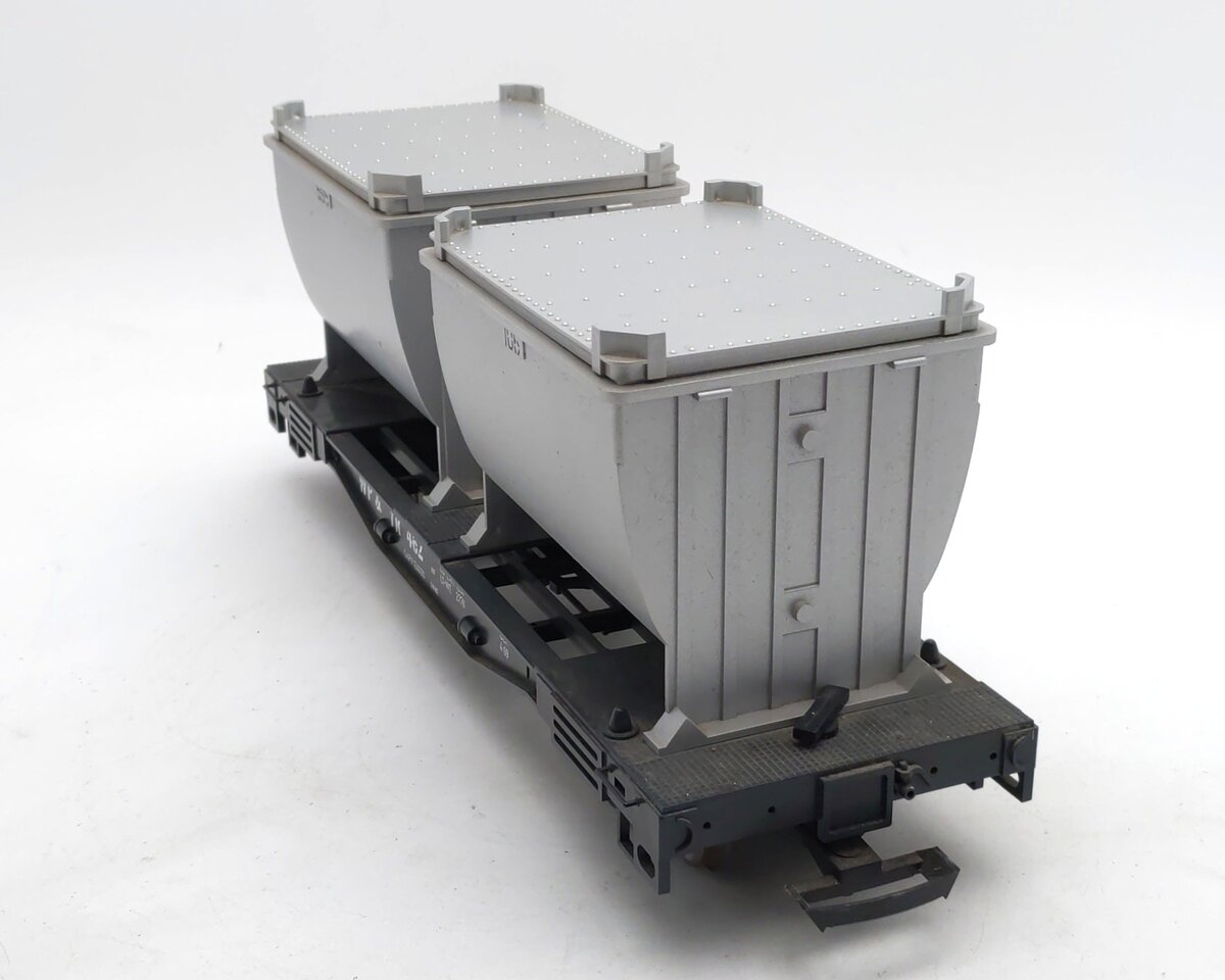 LGB 4086 G Scale White Pass & Yukon Forney Flatcar w/Ore