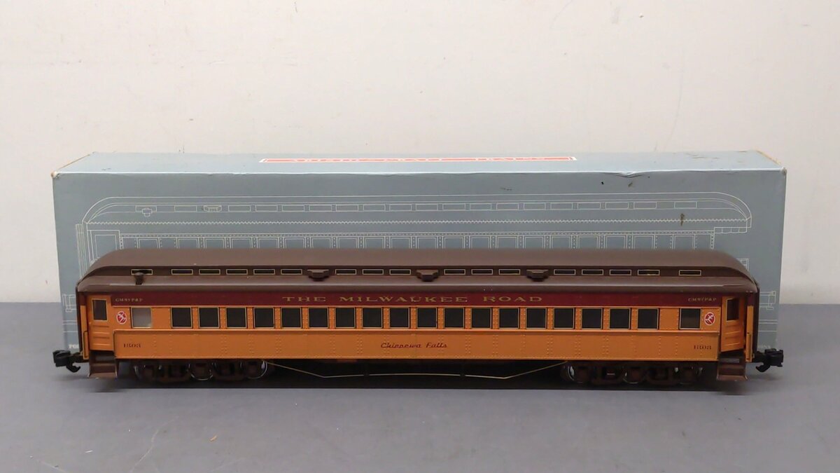 Aristo-Craft 31303 G Scale Milwaukee Heavyweight Passenger Car #1303 EX/Box