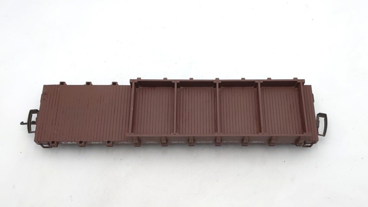 USA Trains G Scale Colorado & Southern Wood Side Flat Car #097 EX/Box