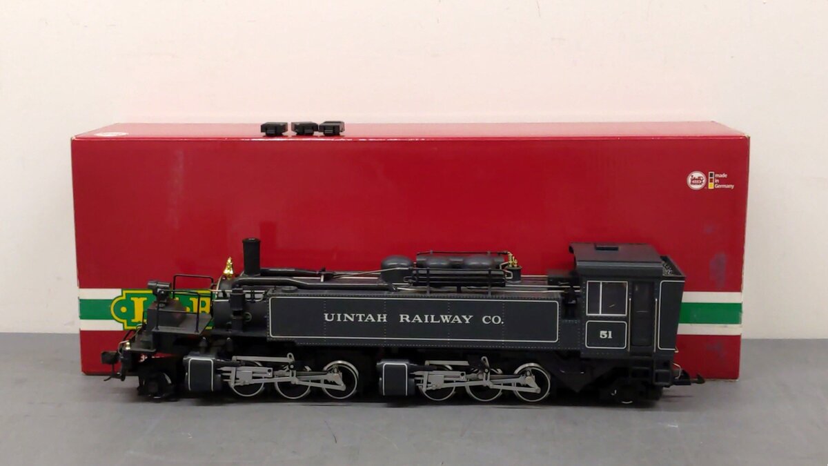 LGB 20882 G Scale Uintah 2-6-6-2 Mallet Steam Locomotive with Sound EX/Box