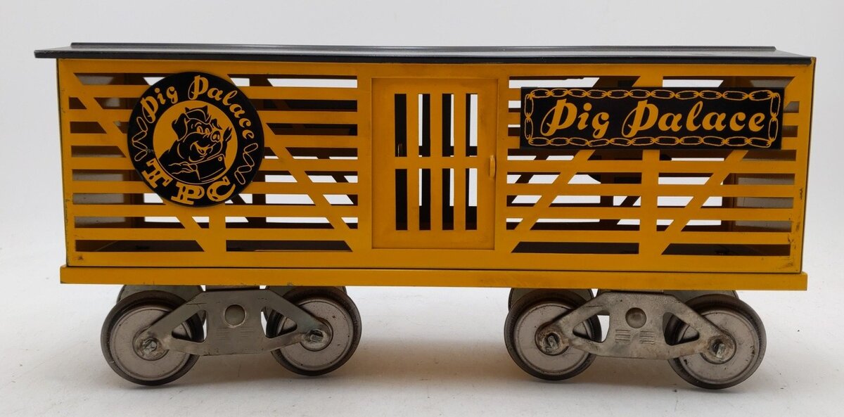 McCoy 276 Standard Gauge TPC Pig Palace Circus Car EX/Box