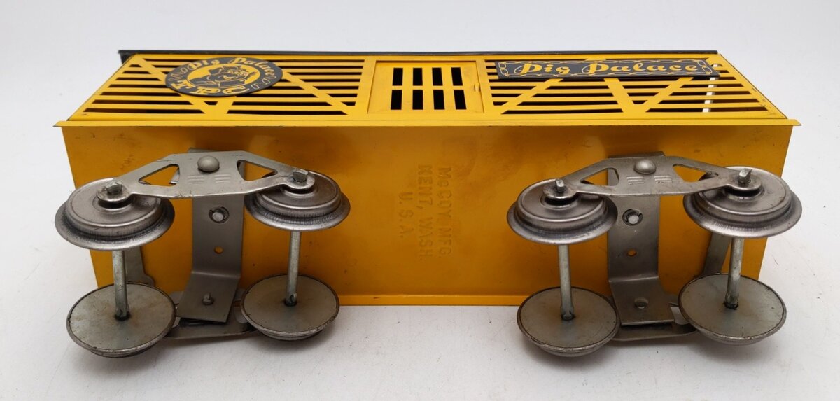 McCoy 276 Standard Gauge TPC Pig Palace Circus Car EX/Box