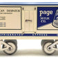 McCoy's Wide Gauge Train Car Mod. 287 Advertising Page Milk Co. EX/Box