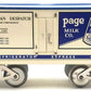 McCoy's Wide Gauge Train Car Mod. 287 Advertising Page Milk Co. EX/Box