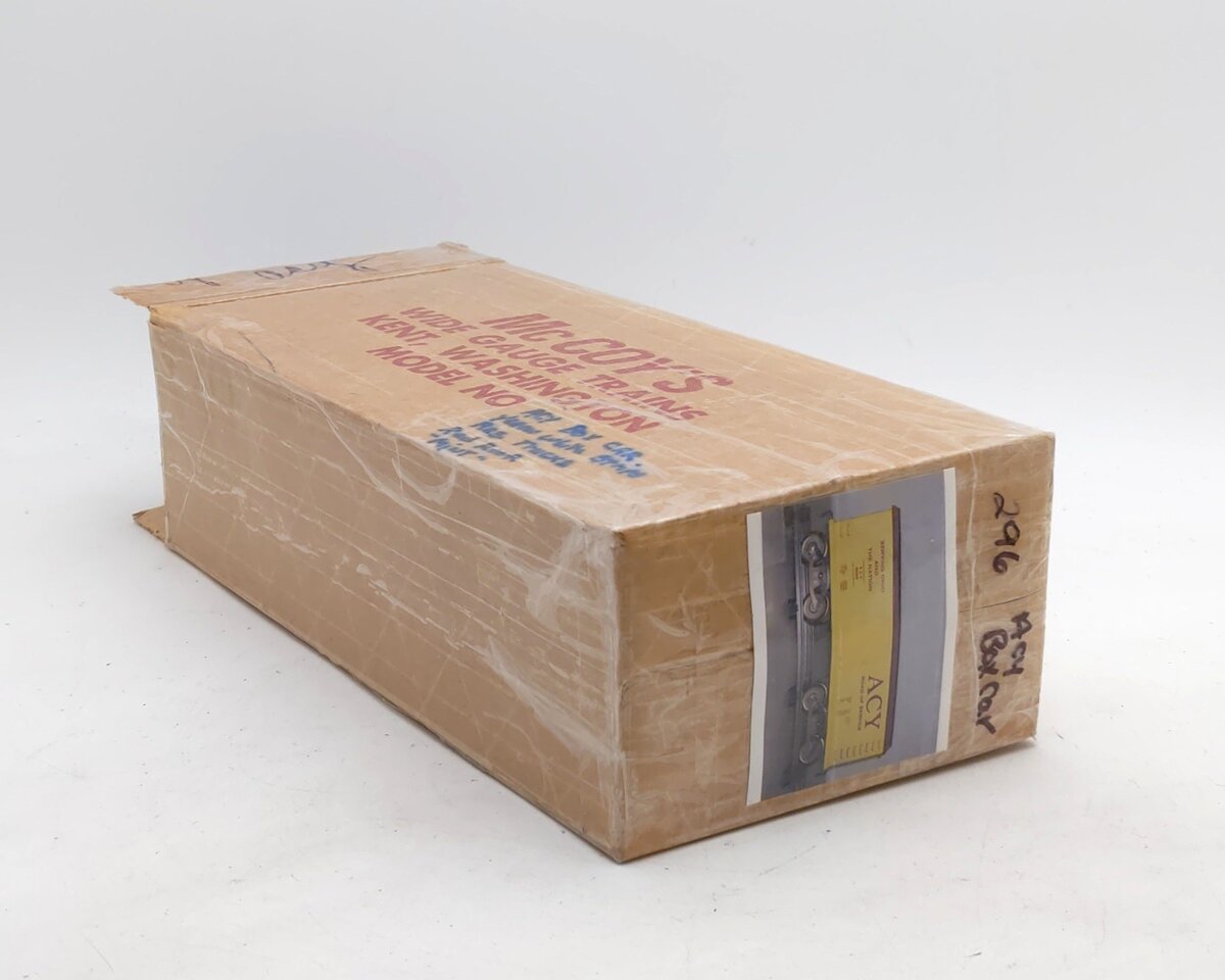 McCoy 296 Standard Gauge ACY Road of Service Boxcar EX/Box