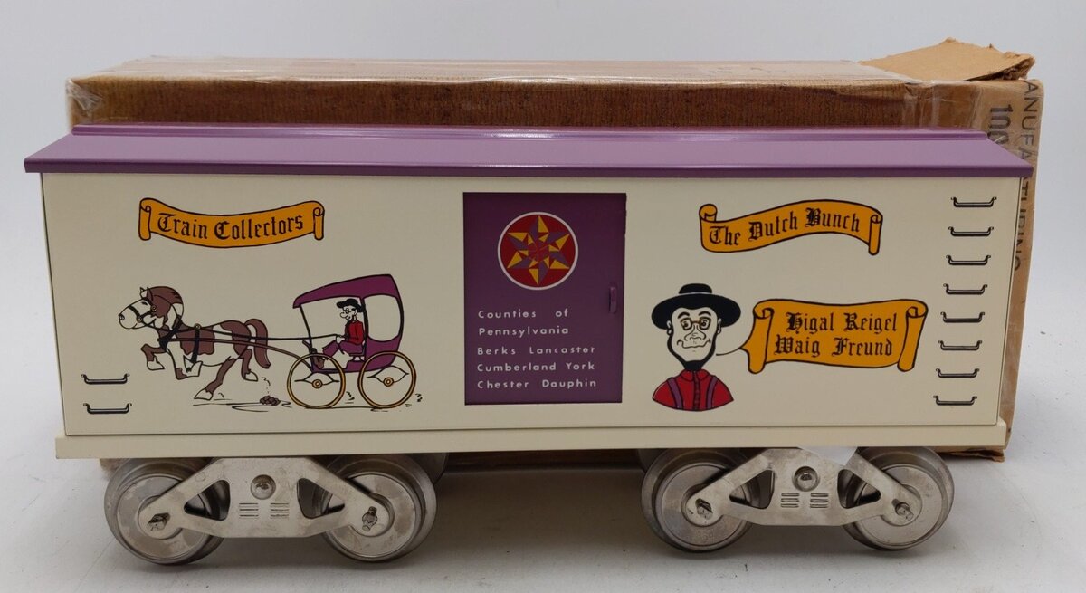 McCoy Standard Gauge "The Dutch Bunch" Boxcar LN/Box