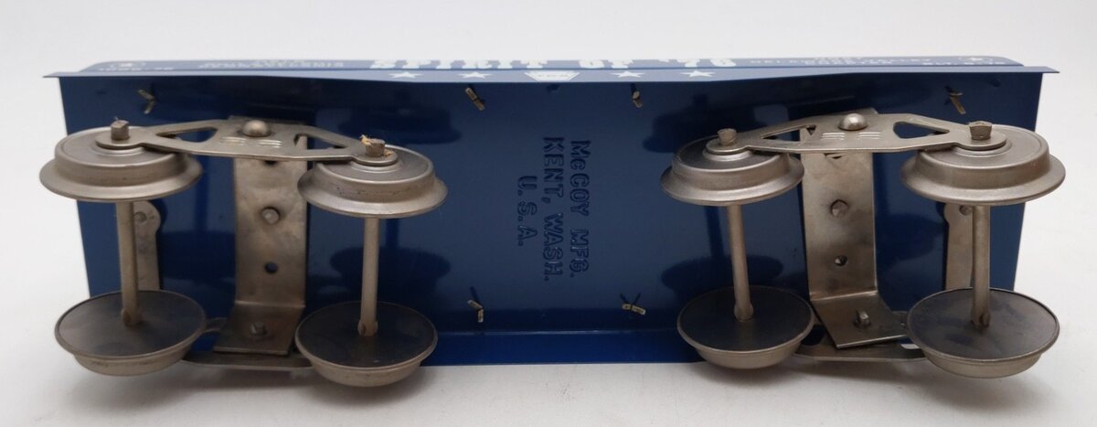 McCoy 1000-76 Standard Gauge TCA Spirit of 1976 Flatcar with Load LN/Box