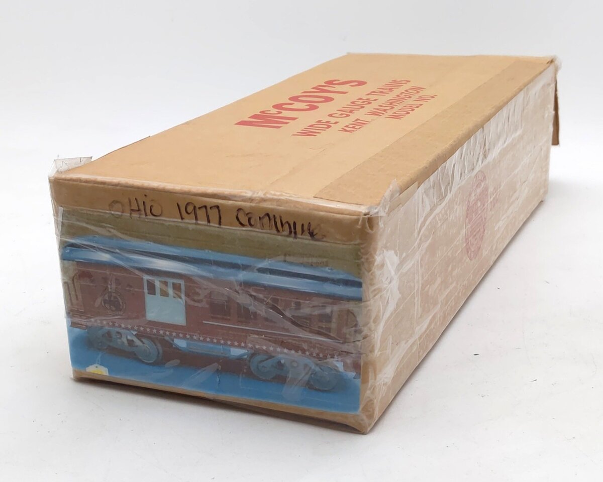 McCoy 1977 Standard Gauge T.T.O.S Ohio Combo Car EX/Box