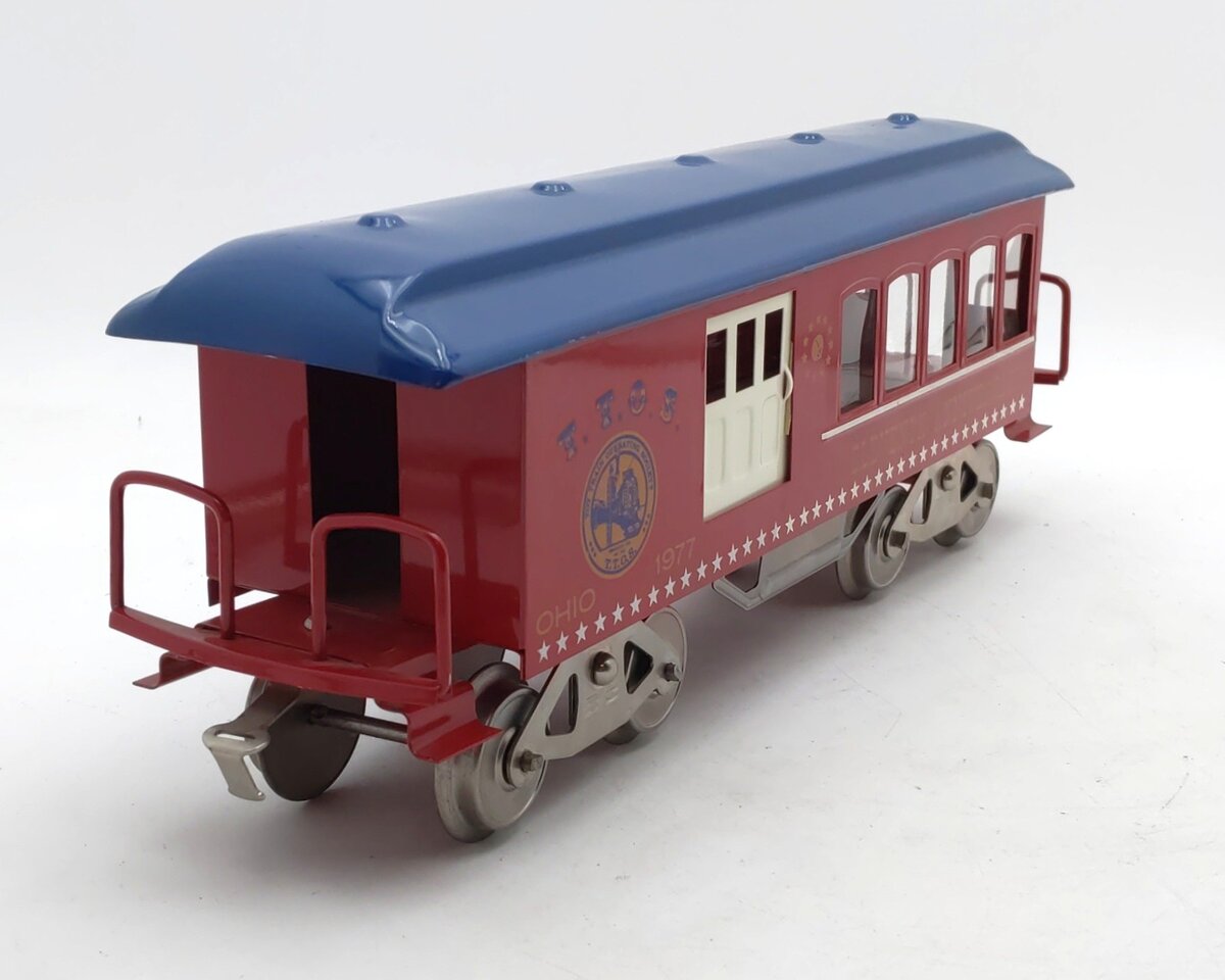 McCoy 1977 Standard Gauge T.T.O.S Ohio Combo Car EX/Box