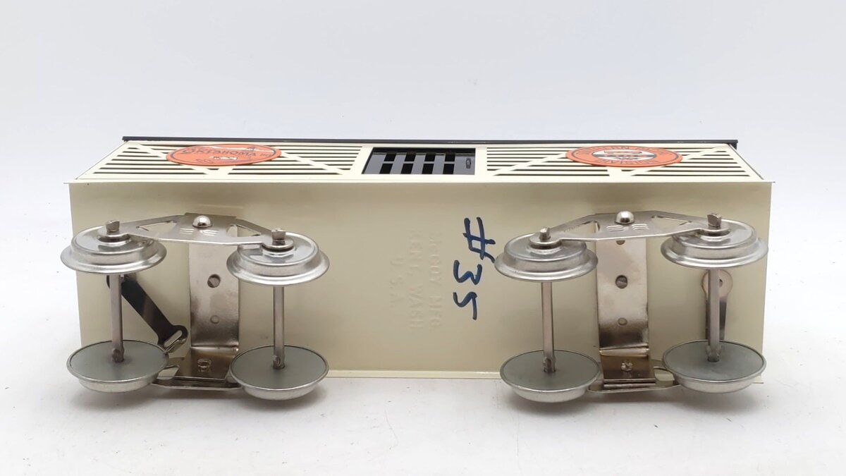 McCoy 1980 Standard Gauge Southern Pacific Division TTOS Oklahoma Stock Car EX/Box