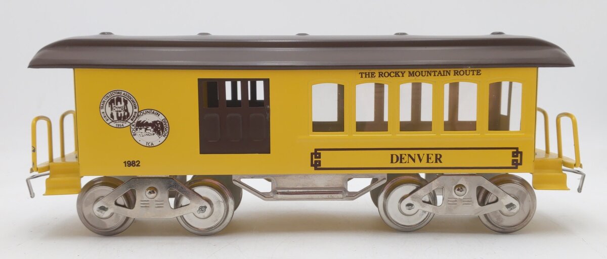 McCoy 1982 Standard Gauge TCA Denver Combine Car EX