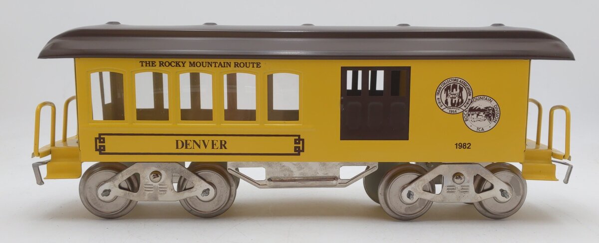 McCoy 1982 Standard Gauge TCA Denver Combine Car EX
