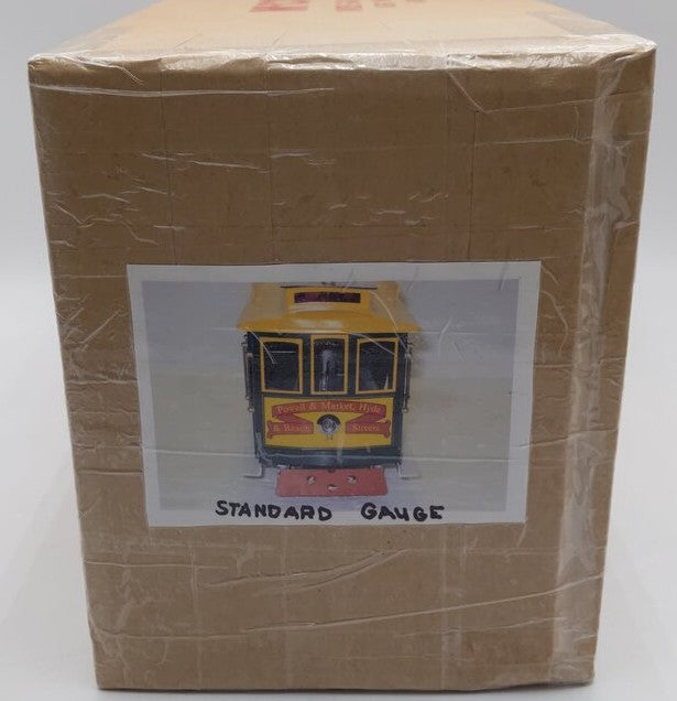 McCoy Standard Gauge San Francisco Municipal Railway Cable Car MT/Box