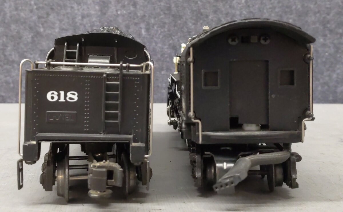 Lionel 6-18042 O Gauge B&A Hudson 4-6-4 Steam Locomotive & Tender #618 w/RS II EX/Box