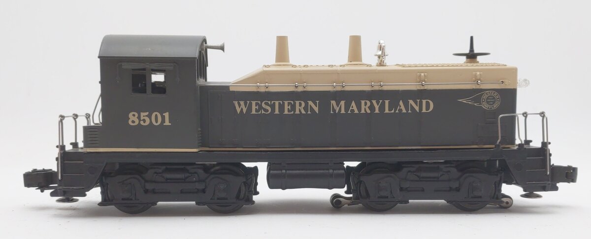 Lionel 6-18501 O Gauge Western Maryland NW2 Powered Diesel Locomotive #8501 EX/Box