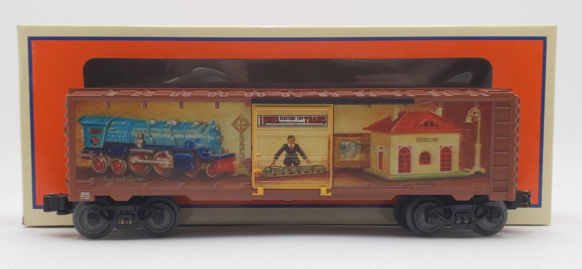 Lionel 2028480 O Gauge Angela Trotta Thomas 120 Years Best of Lionel Boxcar EX/Box