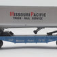 Lionel 6-16910 O Gauge Missouri Pacific Flatcar with Trailer VG/Box