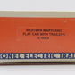 Lionel 6-19404 O Gauge Western Maryland Flatcar with Trailers #19404 EX/Box
