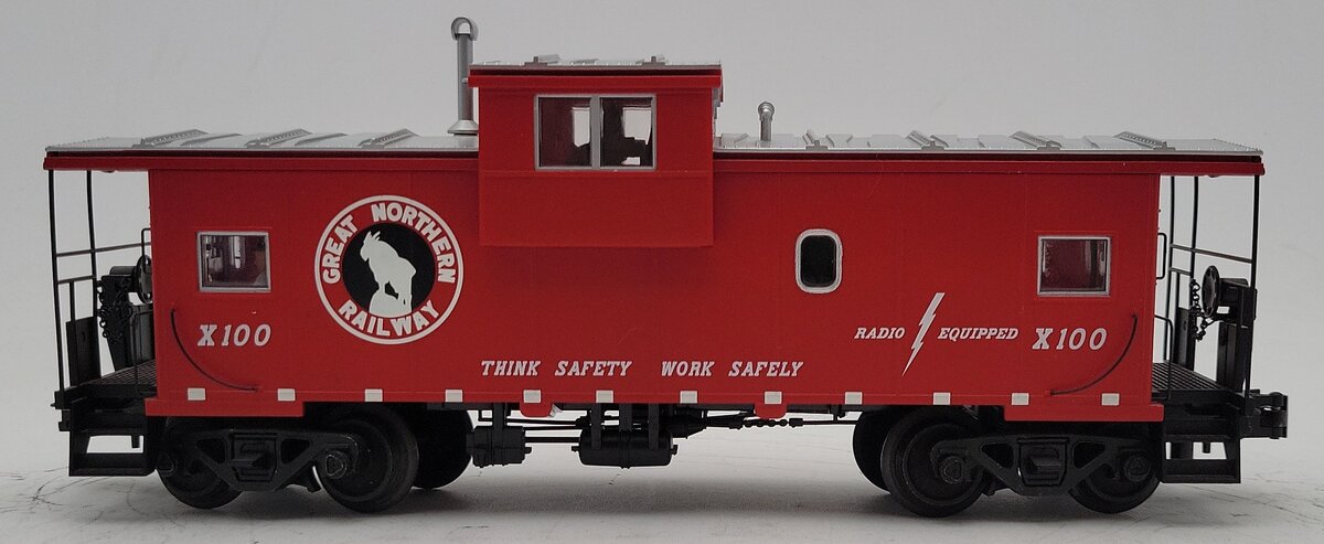 Atlas 6603-1 O Great Northern Extended Vision Caboose #X100 (3-Rail) LN/Box