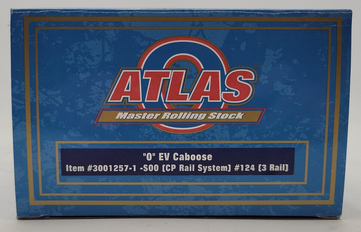 Atlas 3001257-1 O Scale SOO EV Caboose #124 (3-Rail) EX/Box
