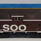 Atlas 3001257-1 O Scale SOO EV Caboose #124 (3-Rail) EX/Box