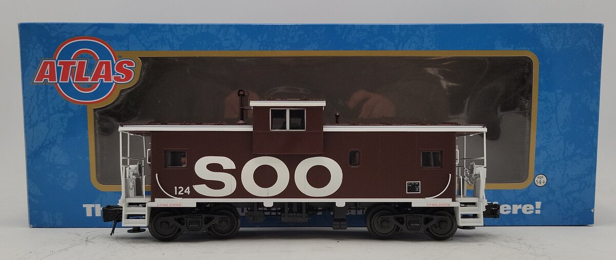Atlas 3001257-1 O Scale SOO EV Caboose #124 (3-Rail) EX/Box