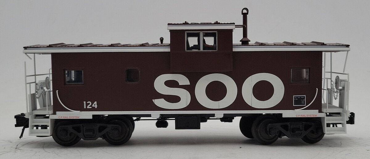 Atlas 3001257-1 O Scale SOO EV Caboose #124 (3-Rail) EX/Box