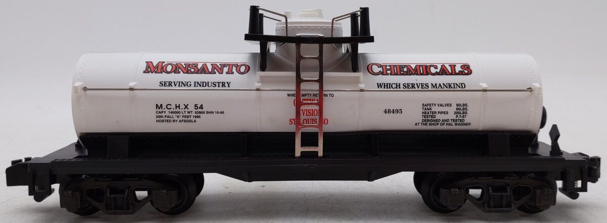 American Flyer 6-48495 S Scale Monsanto Chemicals Single Dome Tank Car EX/Box