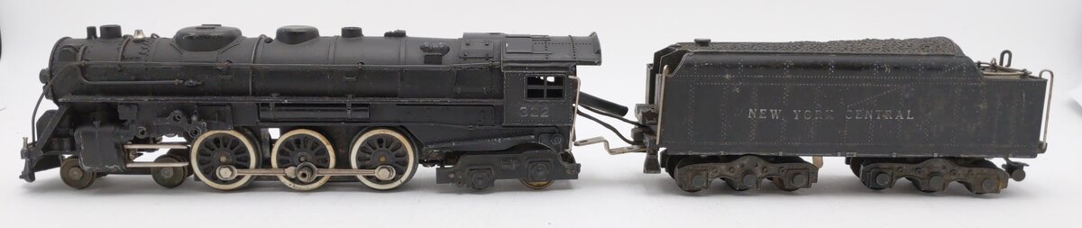 American Flyer 322 Vintage S NYC 4-6-4 Hudson Steam Locomotive & Tender
