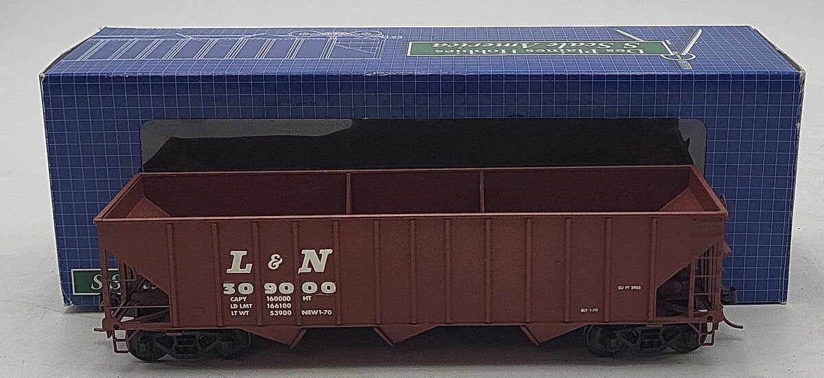 Des Plaines Hobbies DPS1504 S Scale Louisville & Nashville Hopper #309000 EX/Box